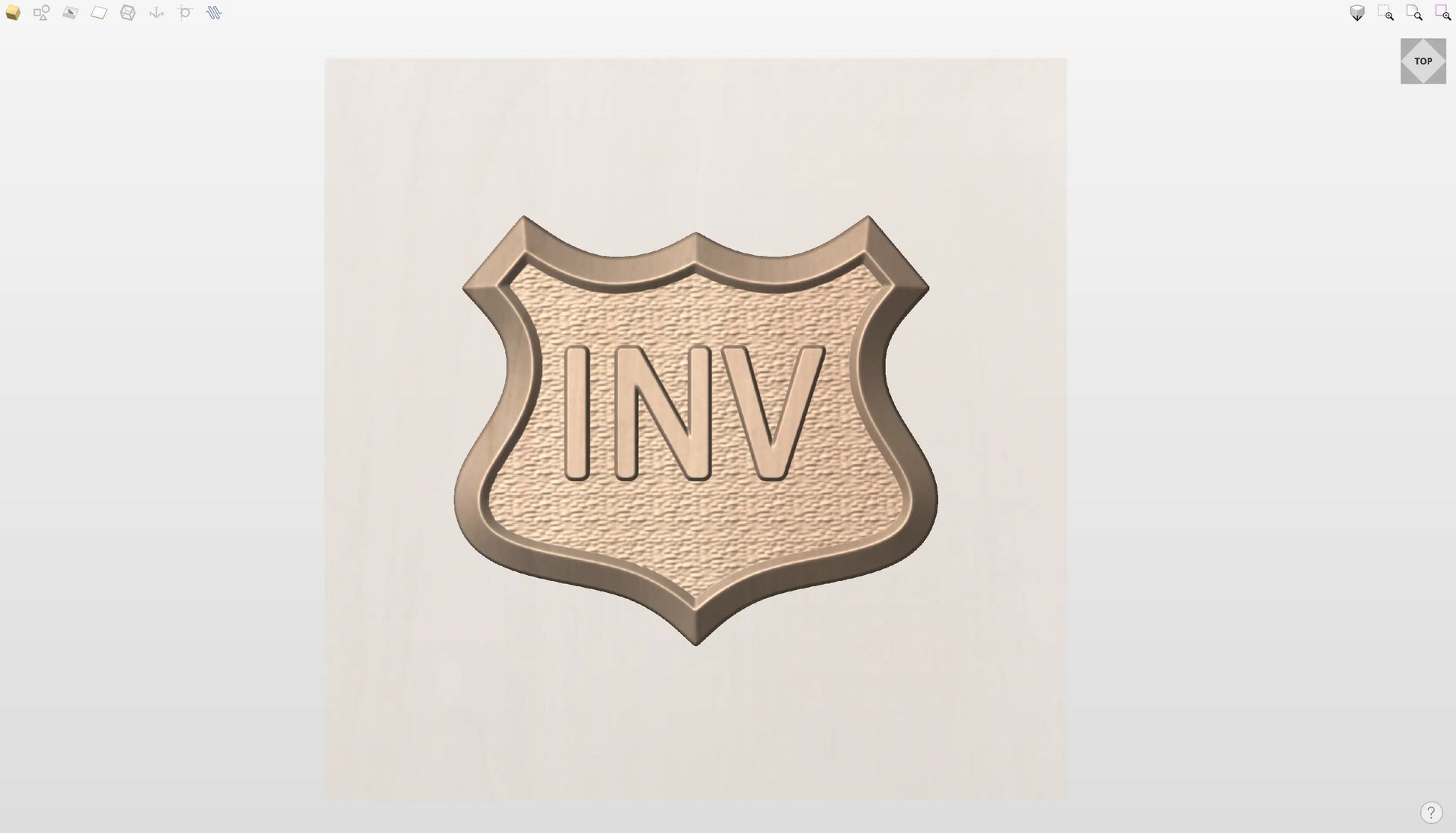 CNC File I US Coast Guard CWO Investigator Insignia 3D Model I  RathTech Design My Store