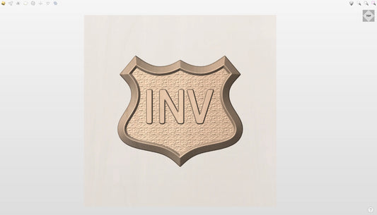 CNC File I US Coast Guard CWO Investigator Insignia 3D Model I  RathTech Design My Store