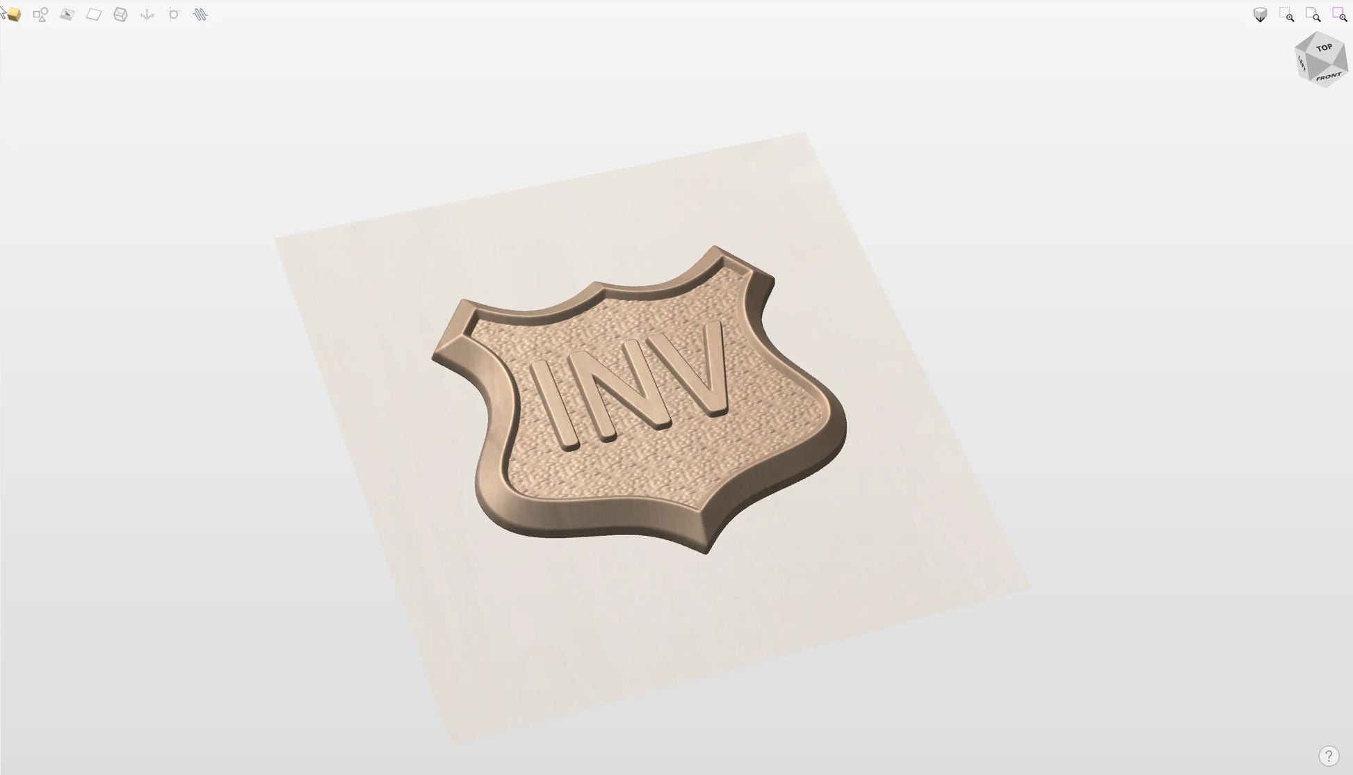 CNC File I US Coast Guard CWO Investigator Insignia 3D Model I  RathTech Design My Store