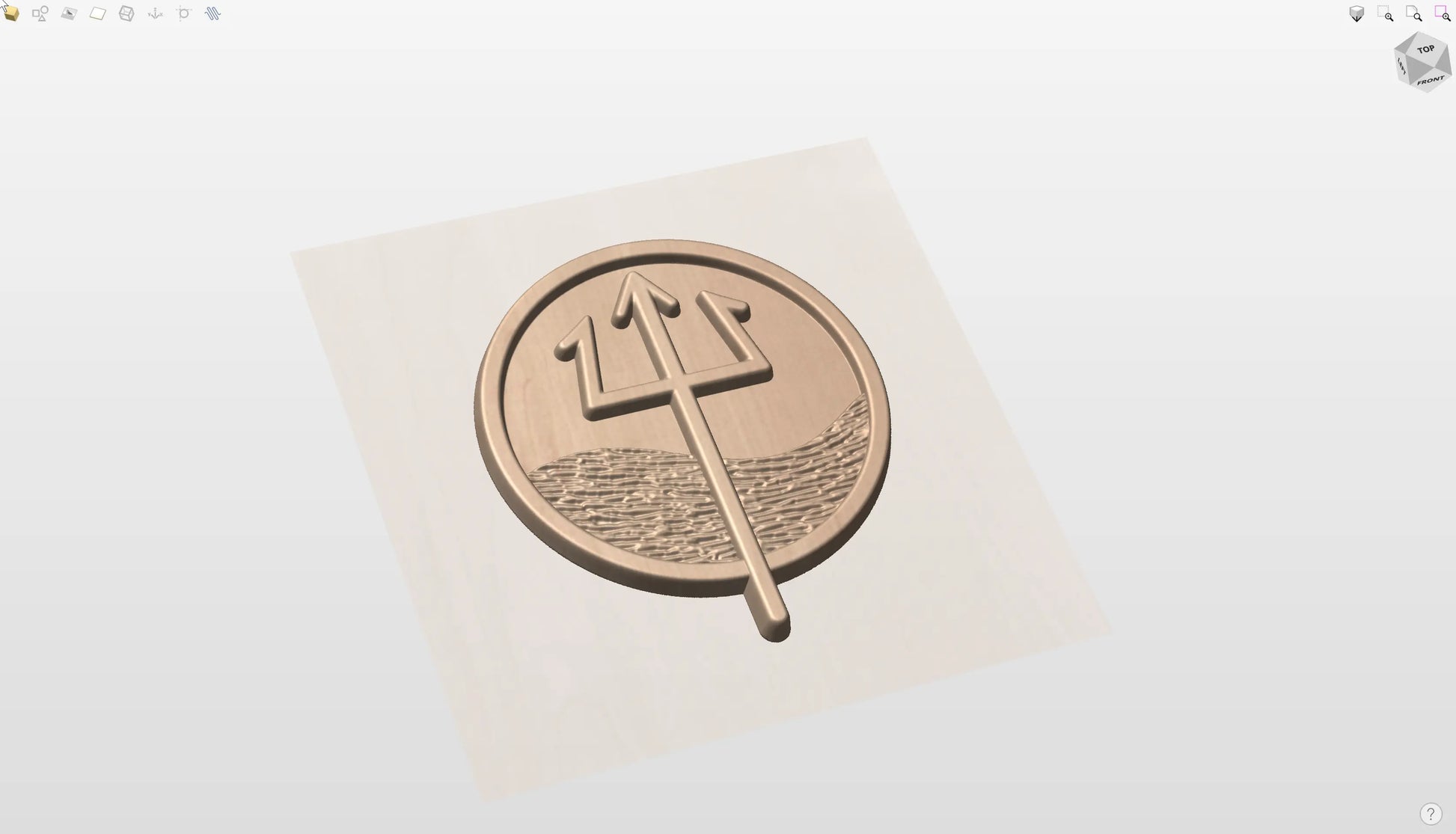 CNC File I US Coast Guard CWO Marine Safety Specialist Response Insignia 3D Model I  RathTech Design My Store