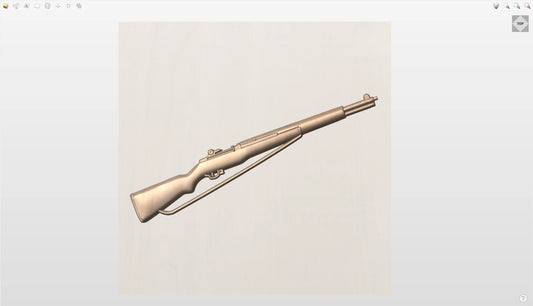 CNC File I  M-1 Garand 3D Model I  RathTech Design My Store