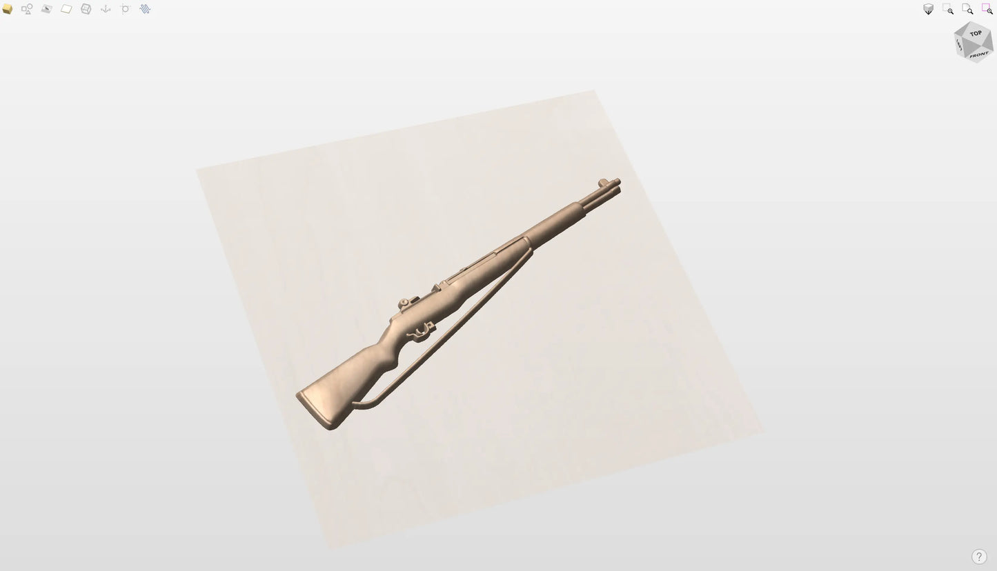 CNC File I  M-1 Garand 3D Model I  RathTech Design My Store