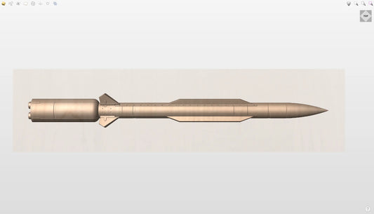 CNC File I SM-6 Missile 3D Model I  RathTech Design My Store