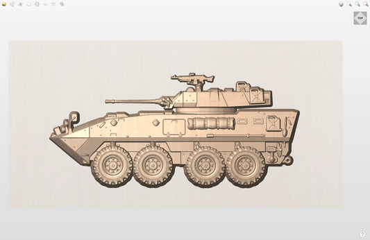 CNC File  I US Military I LAV-25 3D Model I  RathTech Design - My Store