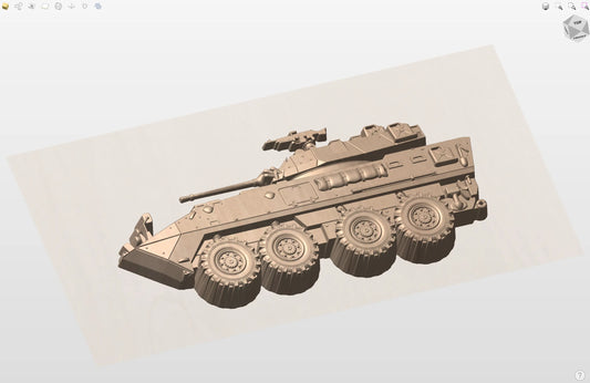 CNC File  I US Military I LAV-25 3D Model I  RathTech Design - My Store